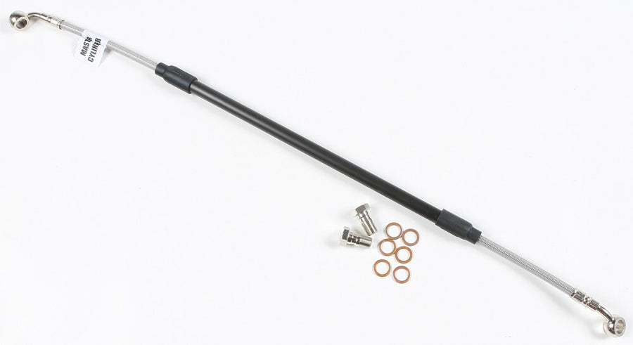 STEEL BRAKE LINE REAR KAW/SUZ
