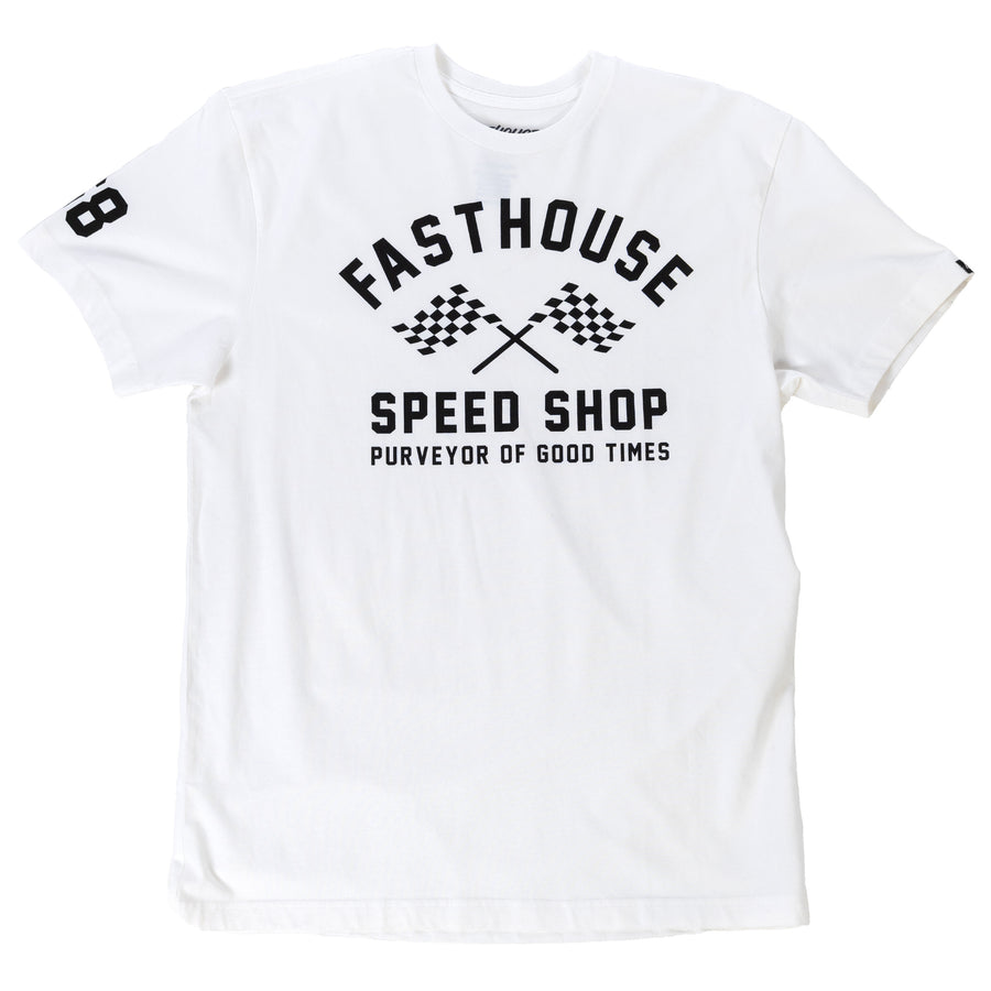 CROSSROAD TEE WHITE 2X