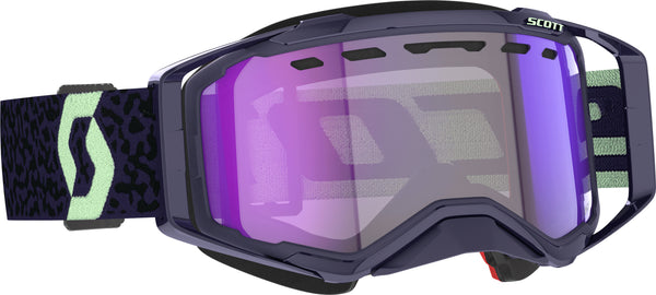 PROSPECT SNWCRSS LS GOGGLE DRK PRPL/MNT GRN BLUE CHROME | 278603-7696307
