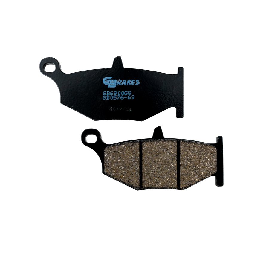 BRAKE PADS SEMI METALLIC | GB0576-69