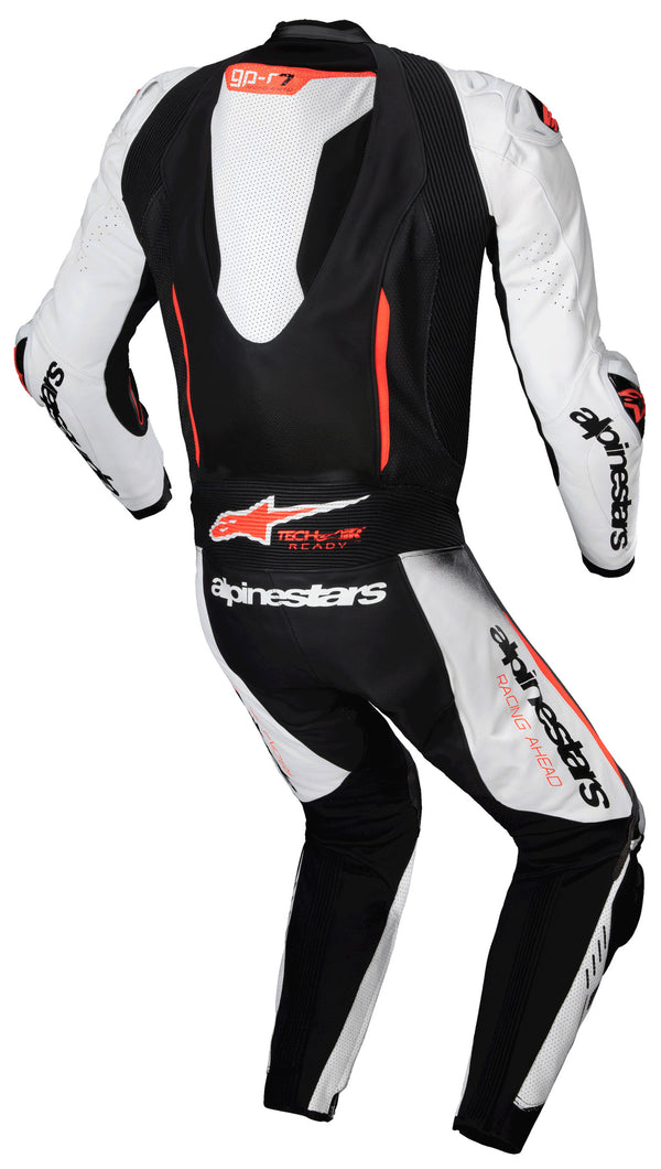 GPR7 1PC SUIT WHT BK RED