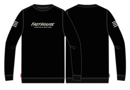 UMBRA FLC CRW PLLOVR BLK