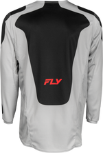 KINETIC SYM JERSEY LIGHT GREY/RED/BLACK SM | 378-420S
