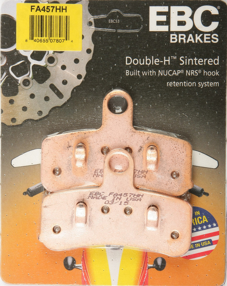 BRAKE PADS FA457 DOUBLE-H SINTERED