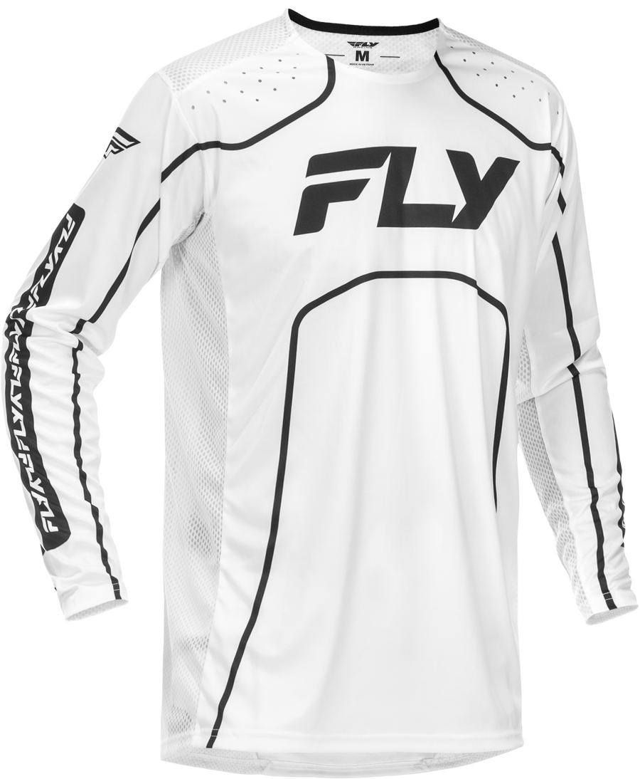 RAYCE BICYCLE JERSEY WHITE/BLACK 2X