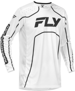 YOUTH RAYCE BICYCLE JERSEY WHITE/BLACK YM