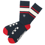 VENICE SOCK RD WHT BLU