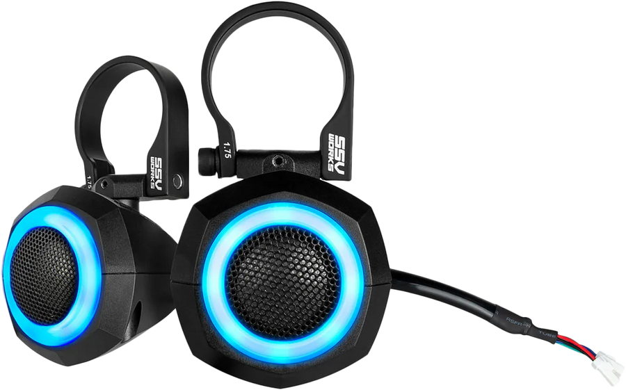CAGE MOUNT TWEETERS WITH RGB RING | UTL-TWTR