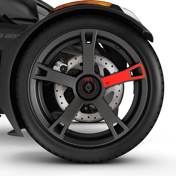 Wheel Decals Can-Am Ryker / Adrenaline Red