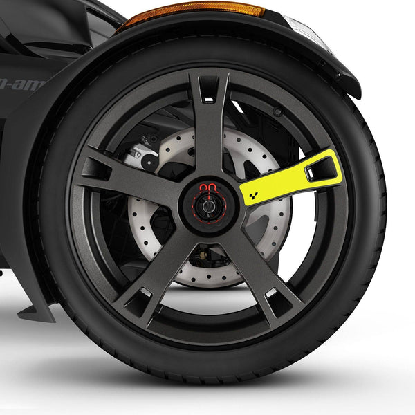 Wheel Decals Can-Am Ryker / Electric Yellow