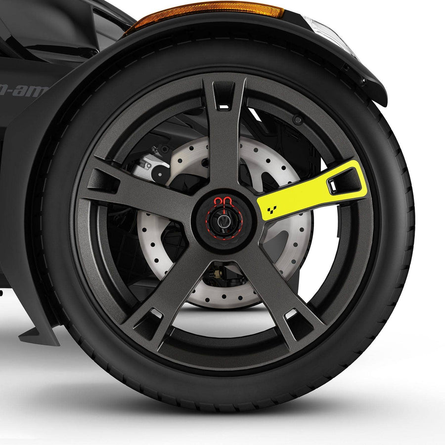 Wheel Decals Can-Am Ryker / Electric Yellow