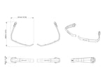 Can-Am On-Road Aluminum Handguards Can-Am
