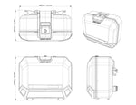 Can-Am On-Road Aluminum Side Cases Can-Am Canyon