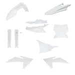 FULL PLASTIC KIT KTM WHITE
