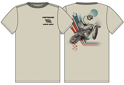 CHAMPION SS TEE NATURAL