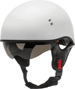 HH-65 HALF HELMET NAKED MATTE WHITE SM