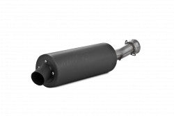 SINGLE SLIP-ON SYSTEM W/ 4.25" SPORT MUFFLER BLK | AT-6705SP