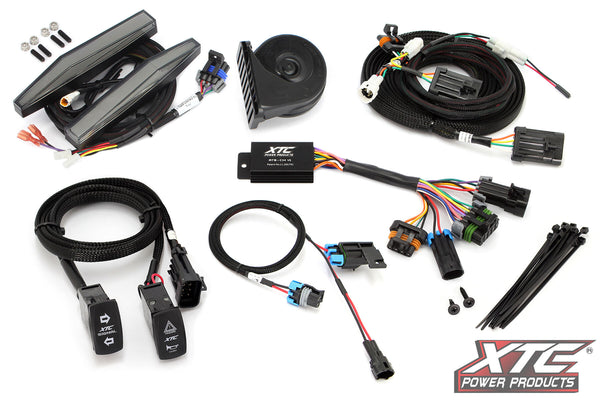 AUTO TURN SIGNAL KIT W/ HORN AND FRONT DRL LIGHTS CAN | ATS-YAM-RM-DRL