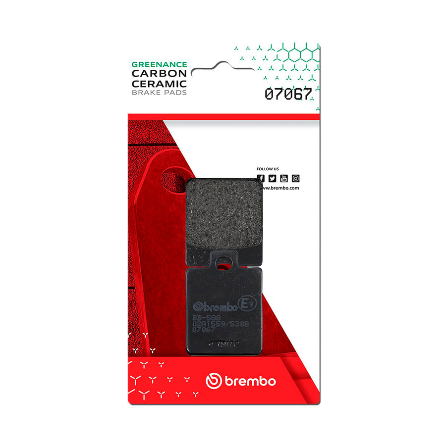 PRIME CC BRAKE PADS CARBON CERAMIC | 07067