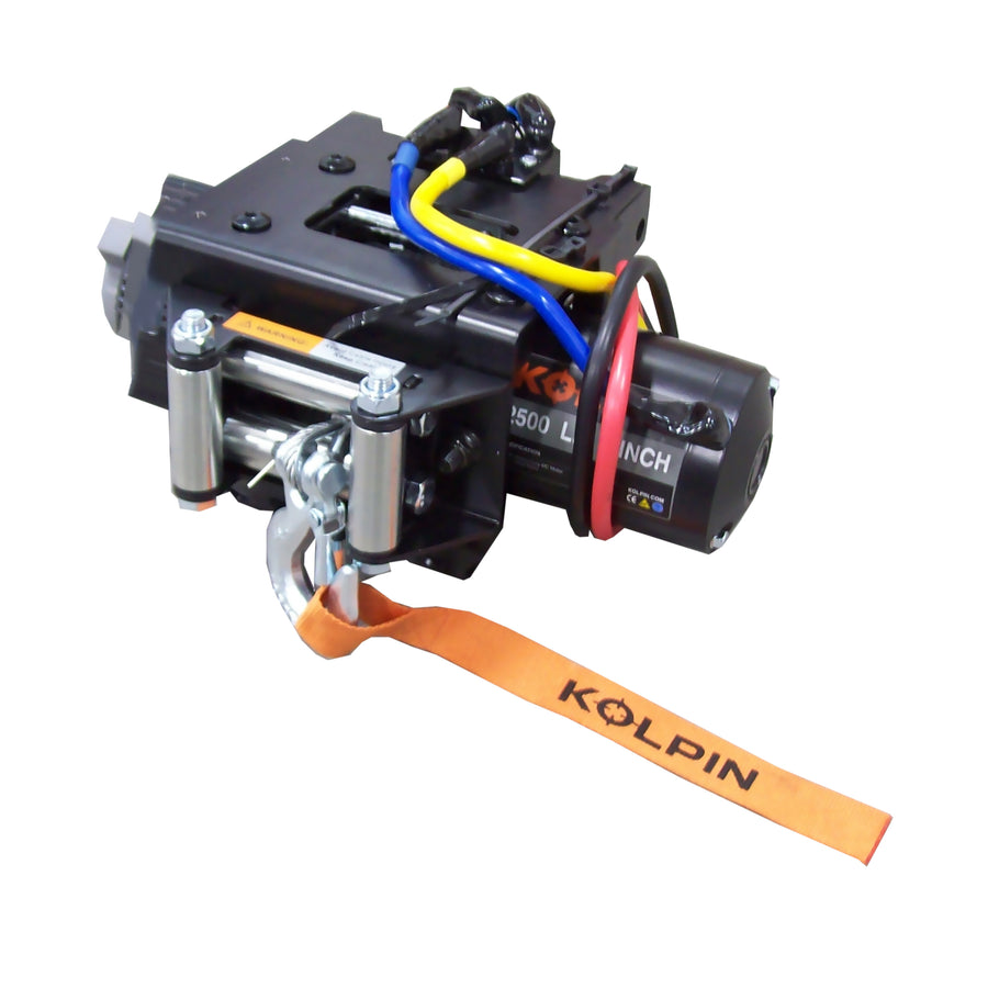 QUICK MOUNT WINCH 2500 STEEL POL | 26-3200