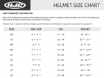 RPHA 1N JEREZ REDBULL size chart