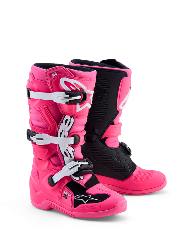 TECH 7S BOOTS PINK FLUO/BLK/WHT 7