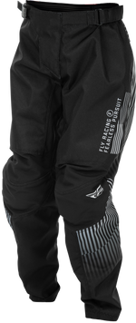 YOUTH F-16 PANTS BLACK/WHITE SZ 24
