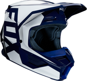 FOX RACING YTH V1 PRIX HELMET NVY