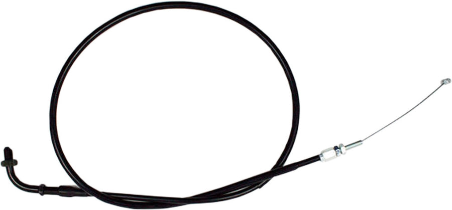 BLACK VINYL THROTTLE PULL CABLE | 02-0094