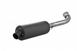 SINGLE SLIP-ON SYSTEM W/ 4.25" SPORT MUFFLER BLK | AT-6412SP