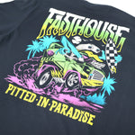PITTED SS TEE NAVY