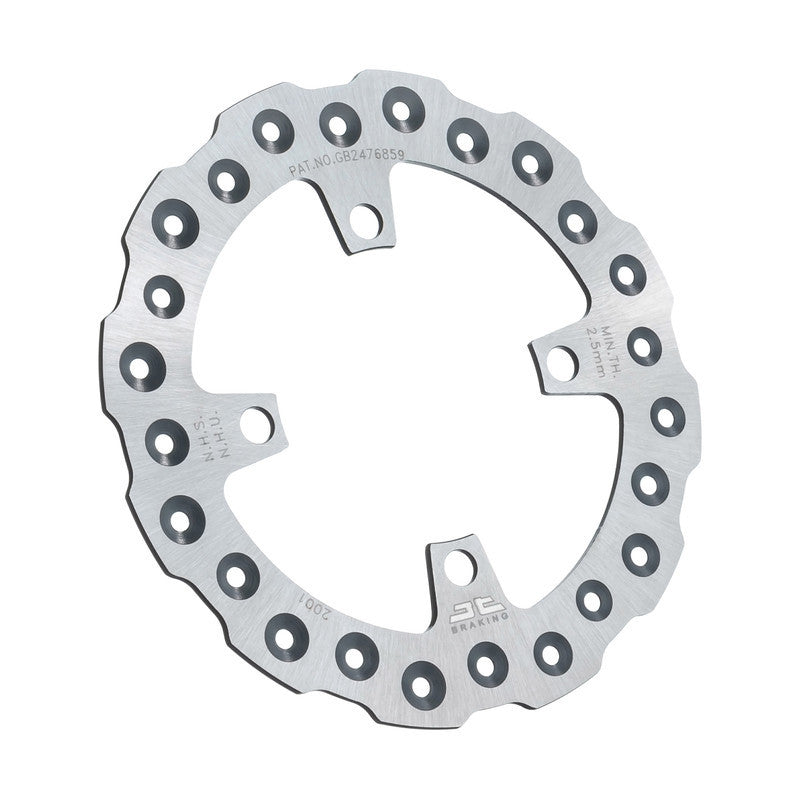 FRONT BRAKE ROTOR SS SELF CLEANING KAW | JTD2001SC01