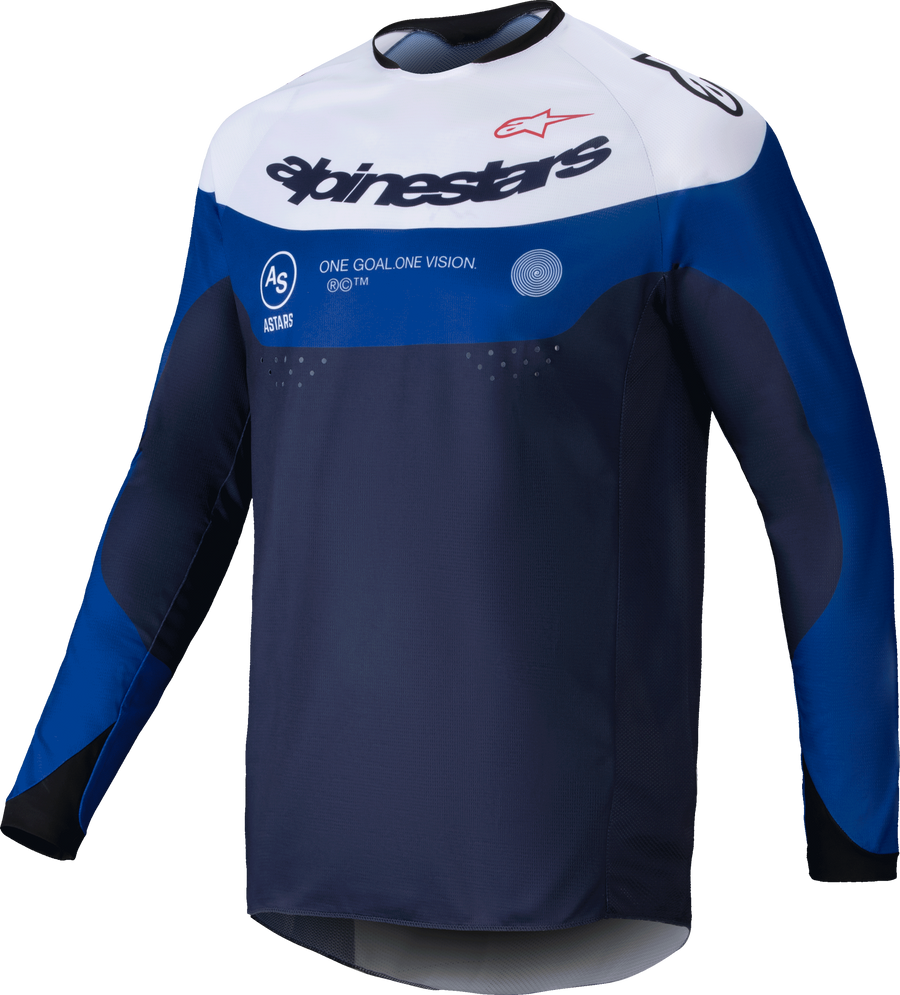 PRO-DURA JERSEY NAVY/BRIGHT BLUE/WHITE MD