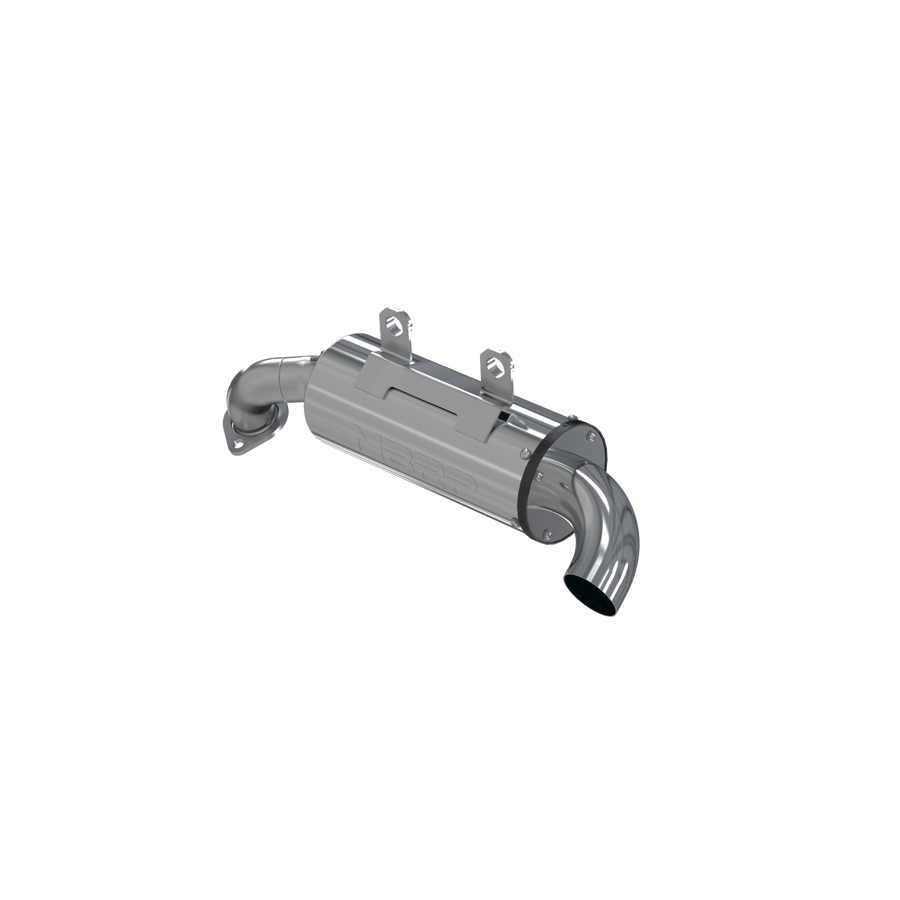 SINGLE SLIP-ON SYSTEM W/ 5" PERFORMANCE MUFFLER CHROME | AT-9802PT