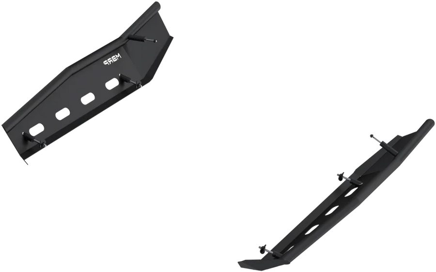 ROCK SLIDER KIT STEEL BLK CAN | AC-9219-04