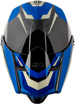 YOUTH MX-46Y CYCLUS HELMET BLACK/BLUE YL