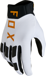 FOX RACING FLEXAIR GLOVE WHT/BLK