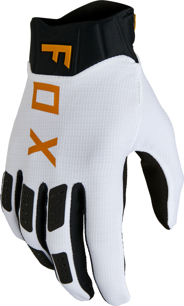 FOX RACING FLEXAIR GLOVE WHT/BLK