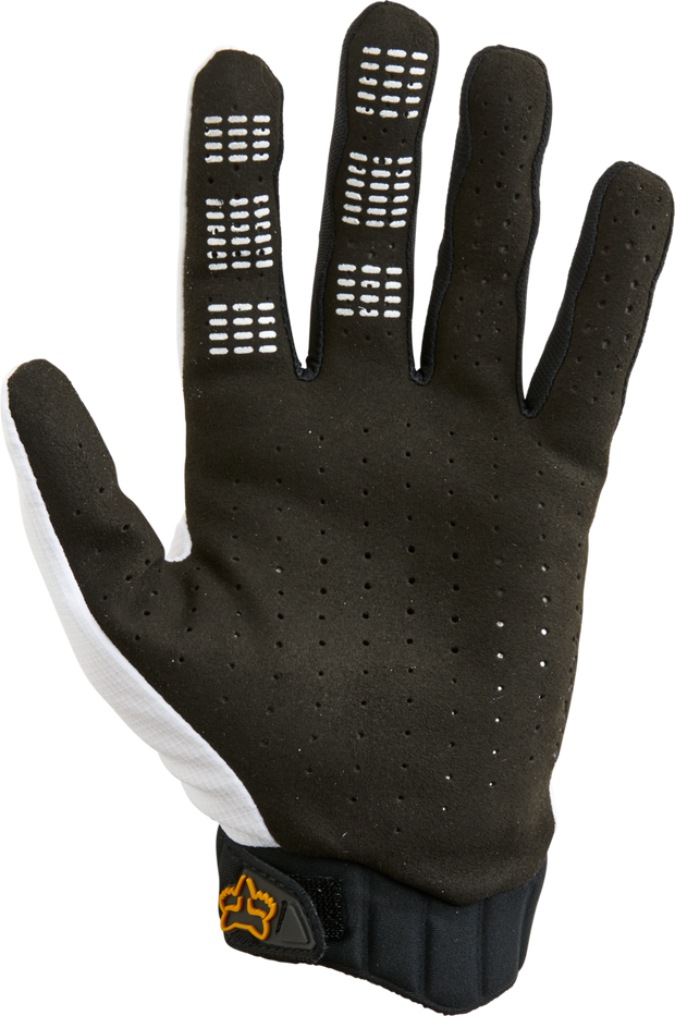 FOX RACING FLEXAIR GLOVE WHT/BLK