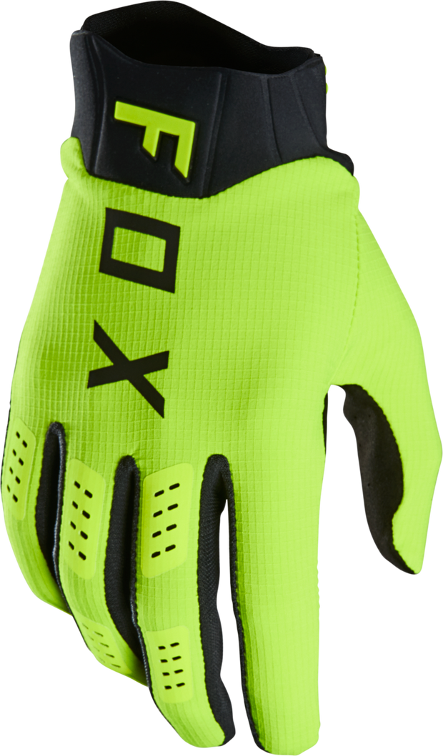 FOX RACING FLEXAIR GLOVE FLO YLW