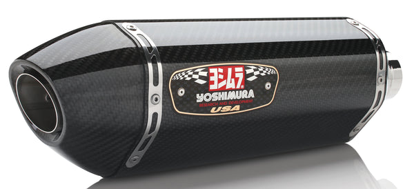 EXHAUST RACE R-77 SLIP-ON SS-CF-CF DUAL | 1414020220
