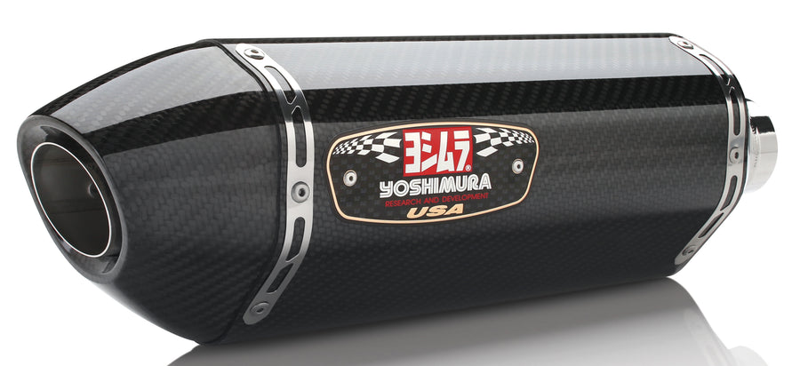 EXHAUST RACE R-77 SLIP-ON SS-CF-CF DUAL | 1414020220