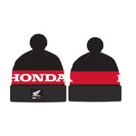 HONDA BEANIE STRIPE BLACK/RED | 70-129-1