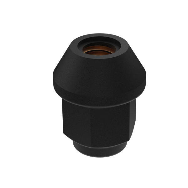 Black, Wheel Nut M12 X 1.50