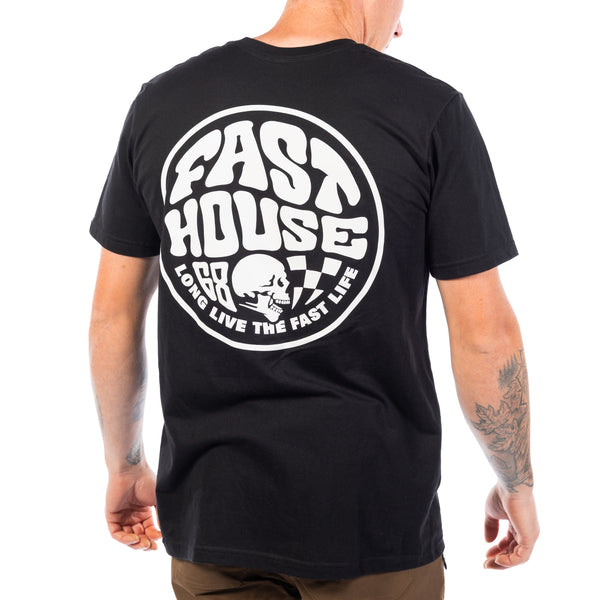 WAXED TEE BLACK