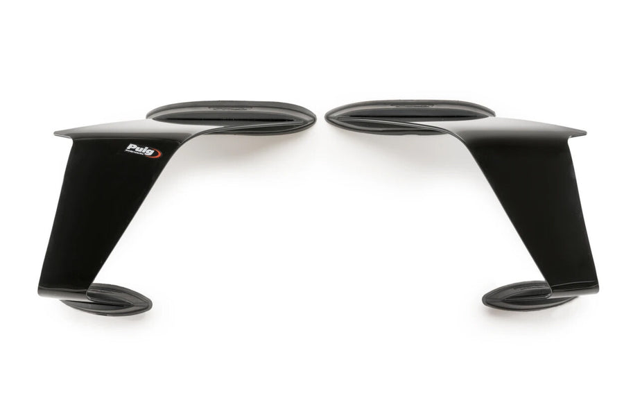 RACE SIDE SPOILERS BLACK KAW | 20543N