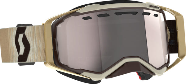 PROSPECT SNWCRSS GOGGLE BEIGE/BRN ENHNCR SLVR CHROME | 272846-1074313