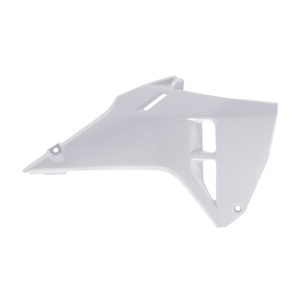 RADIATOR SCOOPS HON CRF WHITE