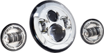 7" LED Headlight w/ Pass Lamps