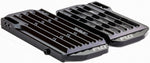 HIGH FLOW RADIATOR BRACES BLACK